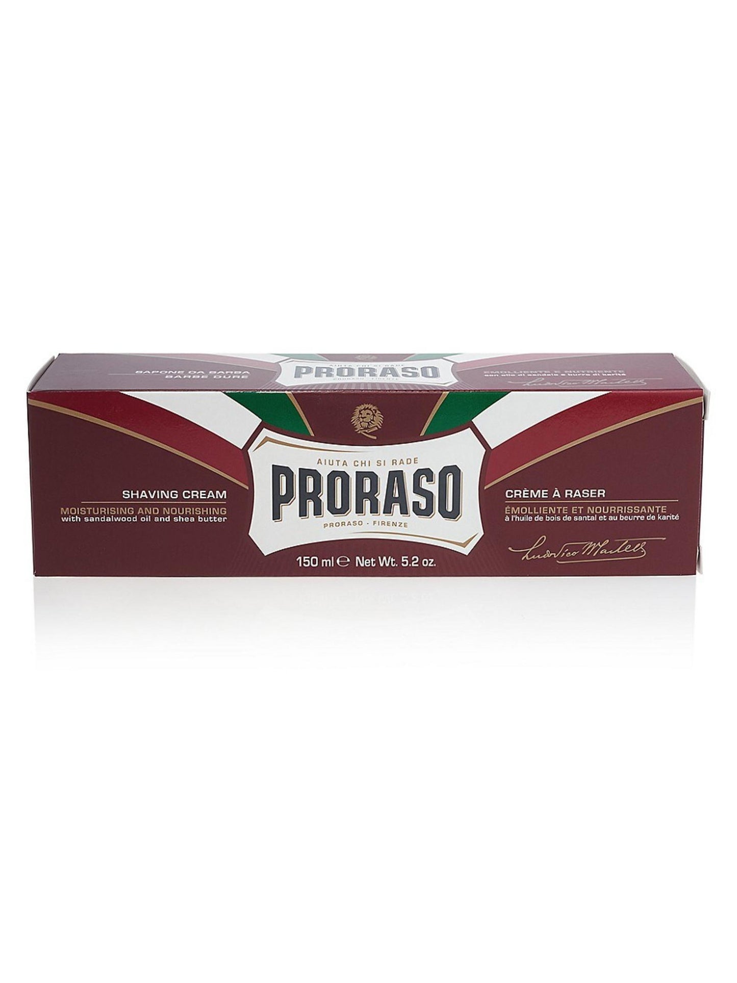 Proraso, Red Sandalwood, Regenerating, Shaving Cream, 150 ml