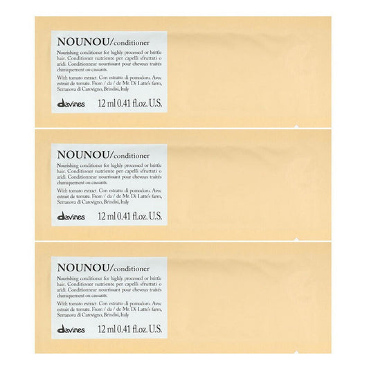 Davines, Nounou, Hair Conditioner, Nourishing, 12 pcs, 12 ml