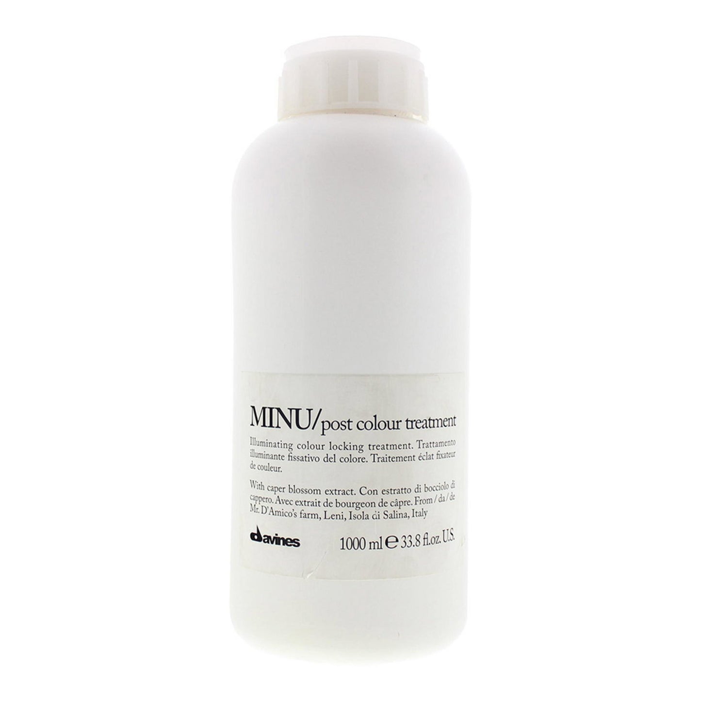 Davines, Minu, Hair Treatment Conditioner, Illuminating, All Hair Types, 1000 ml