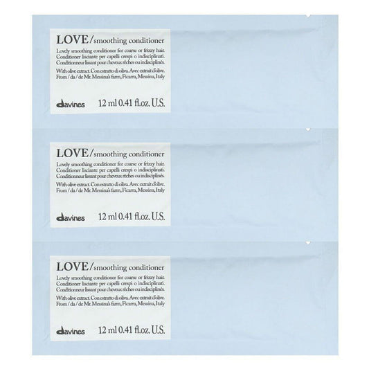 Davines, Love Smoothing, Hair Conditioner, 12 pcs, 12 ml