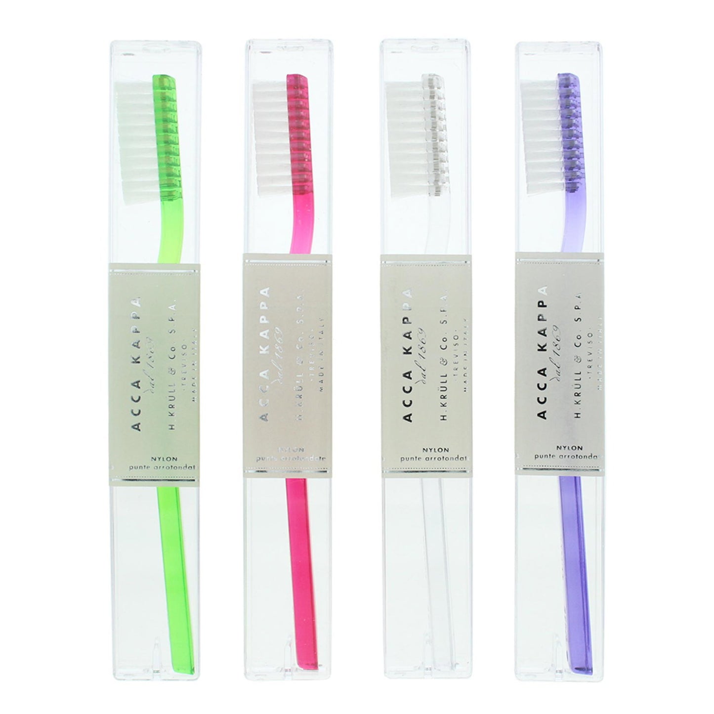 Acca Kappa, Soft Natural Bristles, Toothbrush