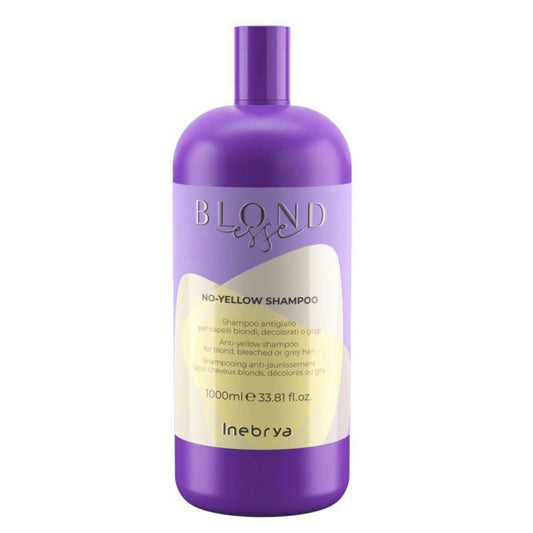 Inebrya, Blondesse No-Yellow, Vegan, Post Colour Shampoo, 1000 ml