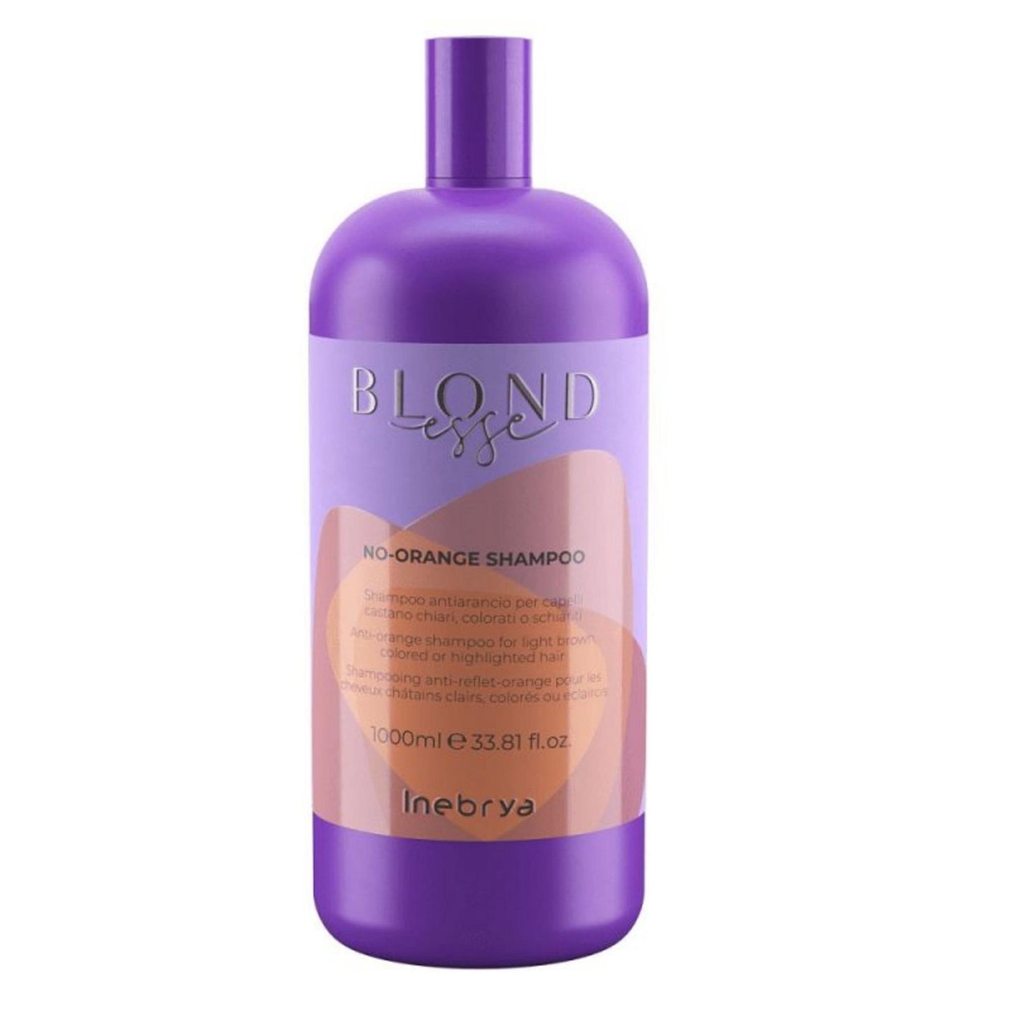 Inebrya, Blondesse No-Orange, Hair Shampoo, 1000 ml