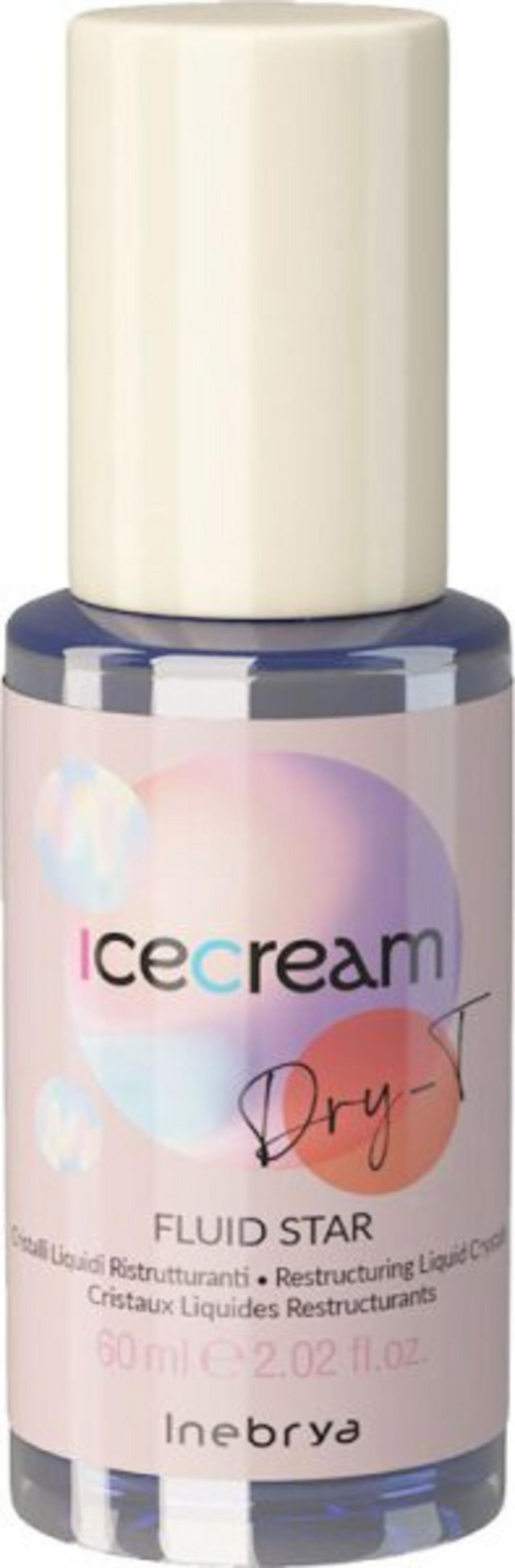 Inebrya, Ice Cream Dry-T, Nourishing, Hair Fluid, 60 ml