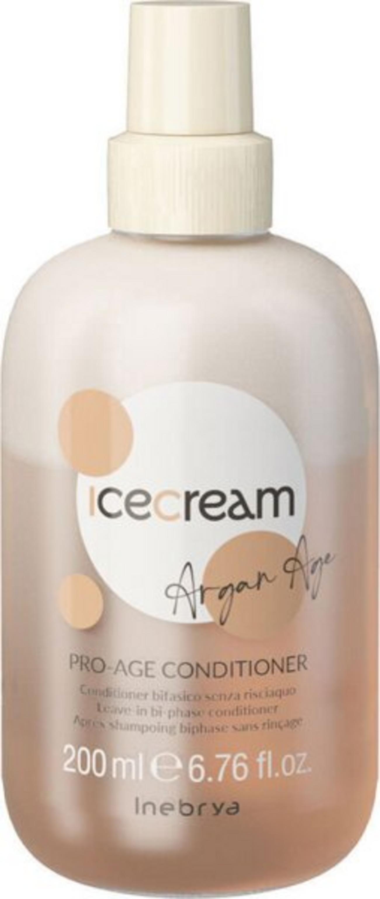 Inebrya, Ice Cream Pro-Age, Hair Conditioner, Hydrating, 200 ml