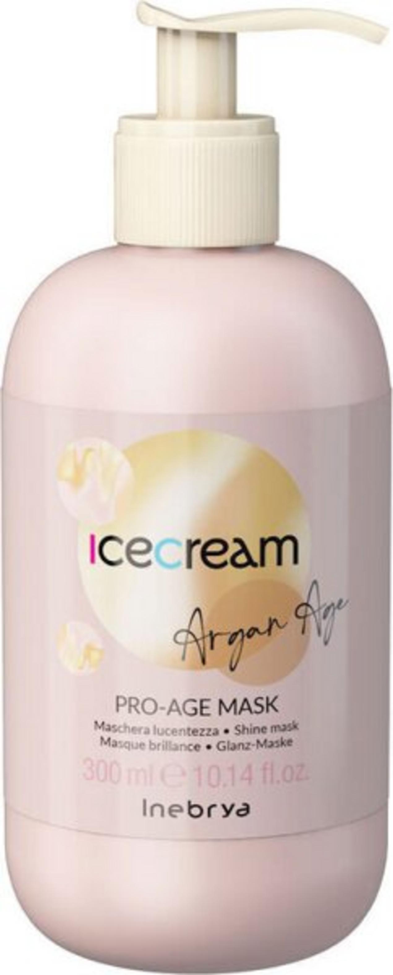 Inebrya, Ice Cream Pro-Age, Hair Treatment Cream Mask, Nourishing, 300 ml