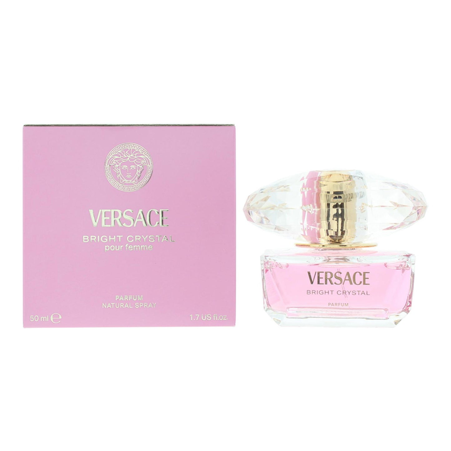 Versace, Bright Crystal, Parfum, For Women, 50 ml