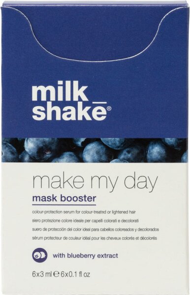 Set, Milk Shake, Make My Day, Blueberry, Hair Serum, For Colour Protection, 6 pcs, 3 ml
