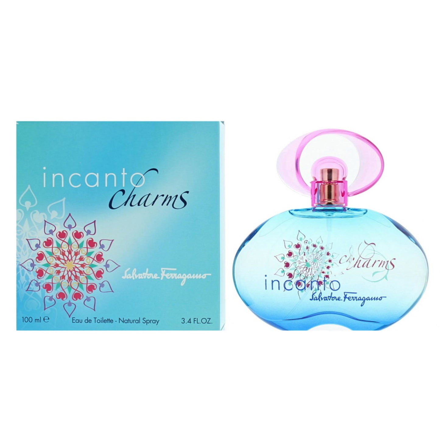 Salvatore Ferragamo, Incanto Charms, Eau De Toilette, For Women, 100 ml