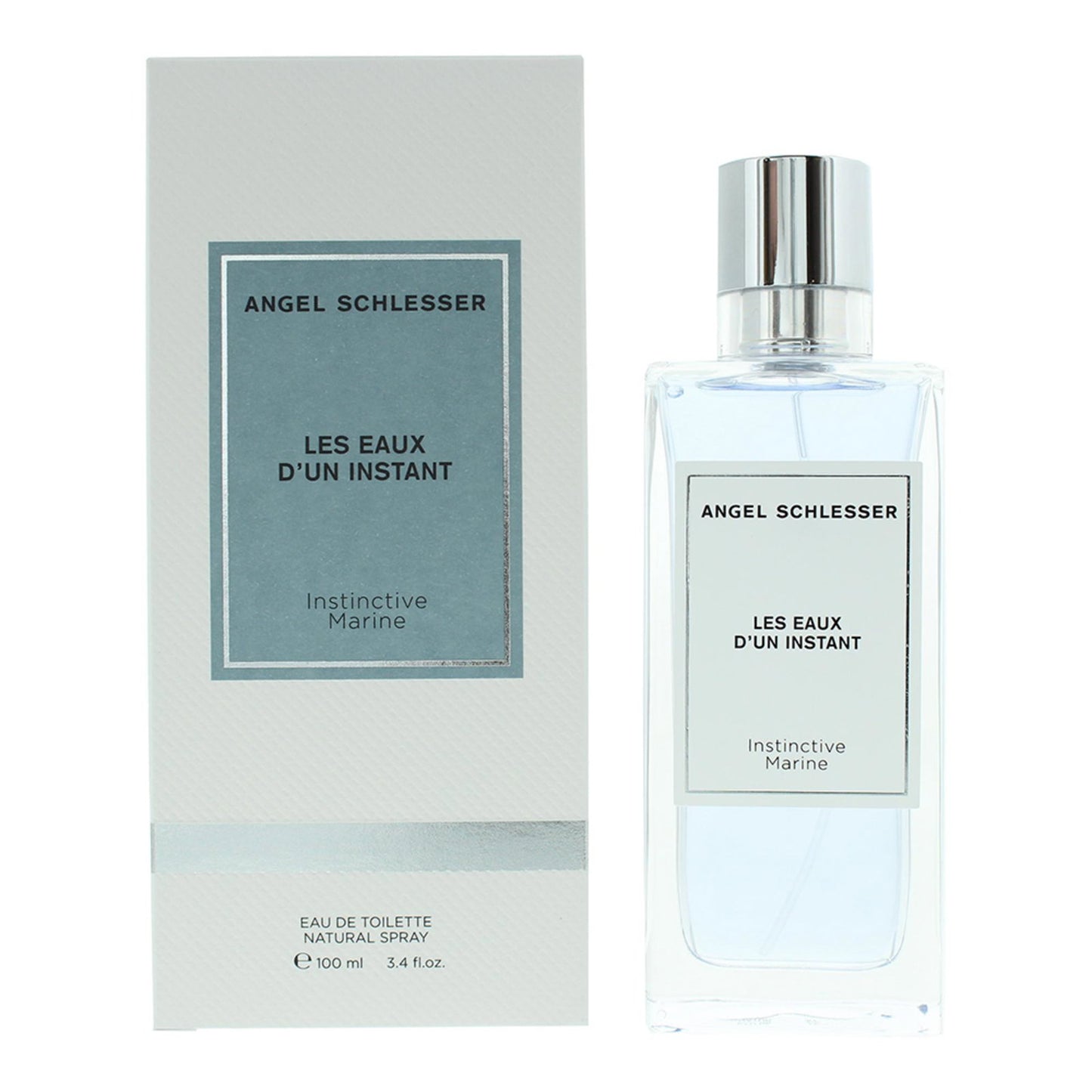 Angel Schlesser, Les Eaux D'un Instant Instinctive Marine, Eau De Toilette, Unisex, 100 ml