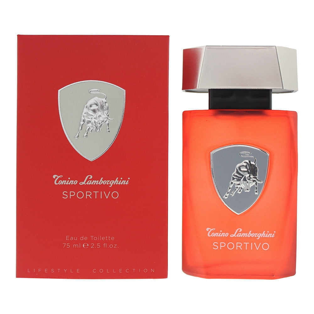 Tonino Lamborghini, Sportivo, Eau De Toilette, For Men, 75 ml