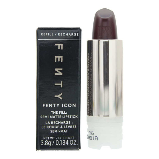 Fenty Beauty, Icon, Semi Matte, Cream Lipstick, 03, Bored Member, Refill, 3.8 g