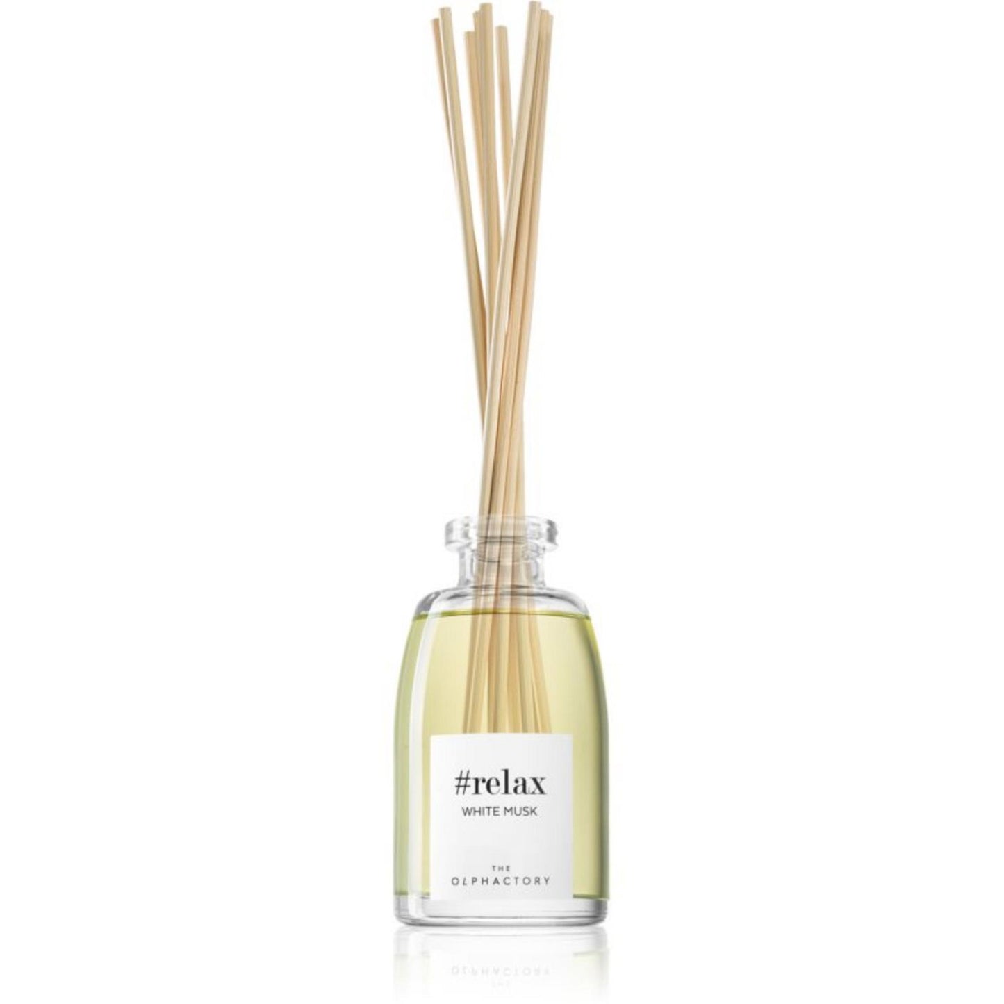 The Olphactory, Relax White Musk, Fragrance Sticks, White Musk, Aroma Reed Diffuser, 250 ml