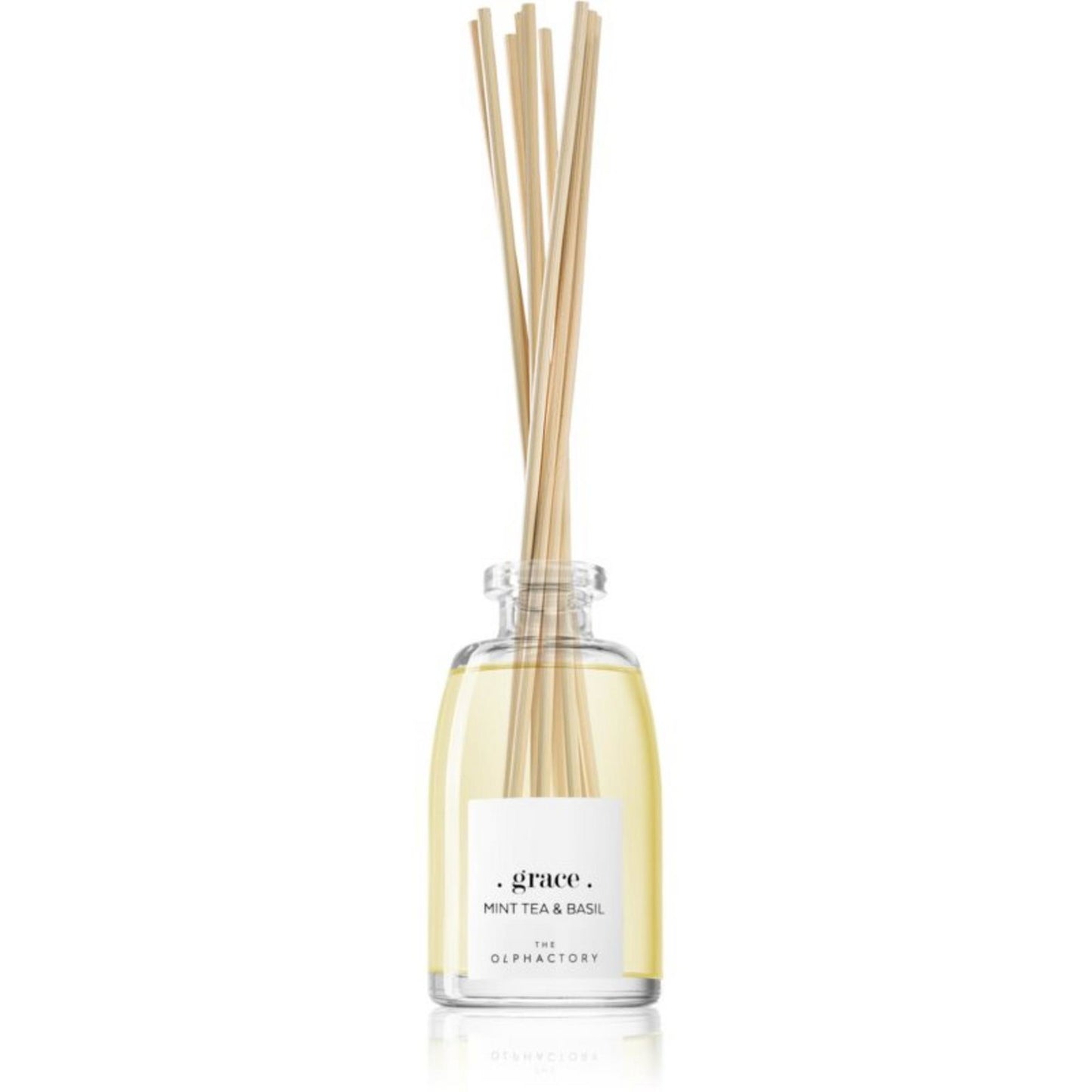 The Olphactory, Grace Mint Tea & Basil, Fragrance Sticks, Aroma Reed Diffuser, 250 ml