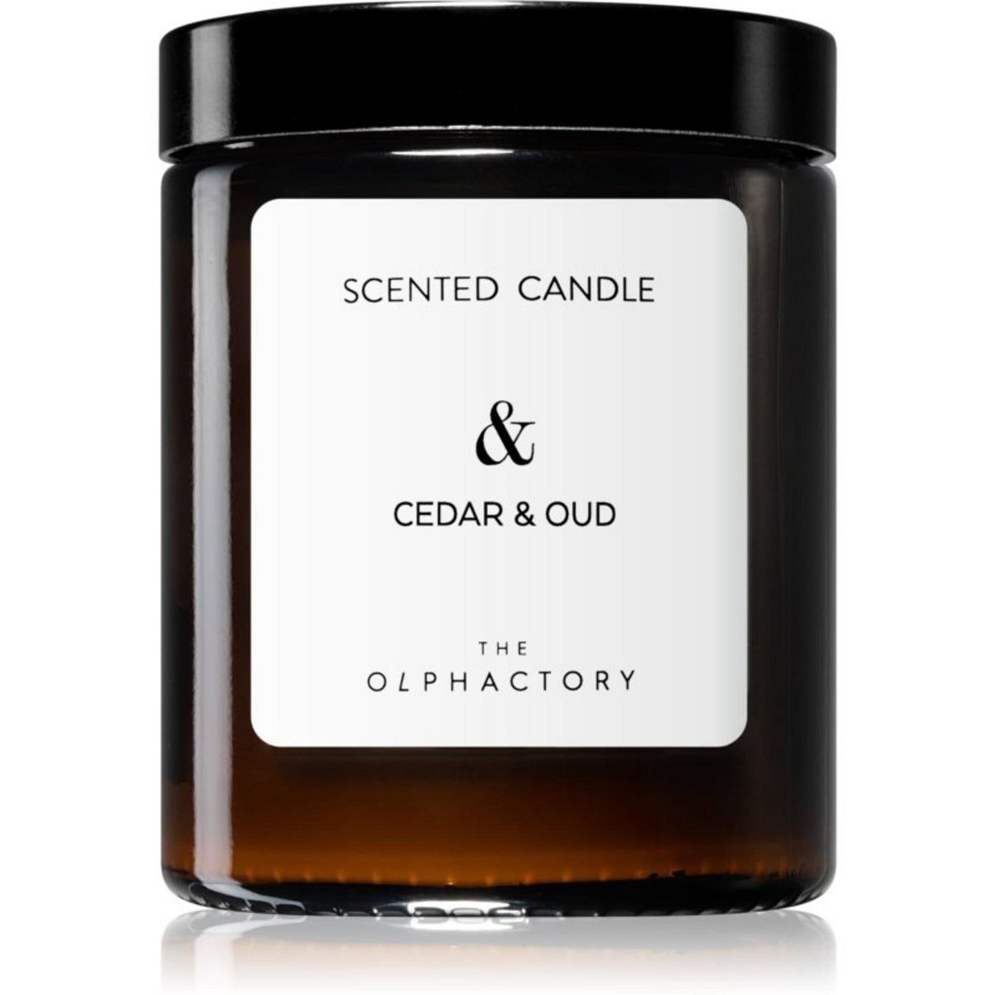 The Olphactory, Cedar & Oud, Woody, Scented Candle, 135 g