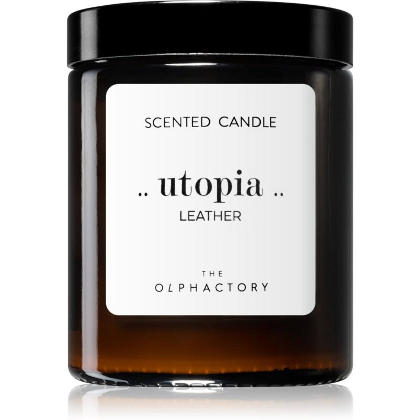 The Olphactory, Utopia Leather, Leather, Scented Candle, 135 g