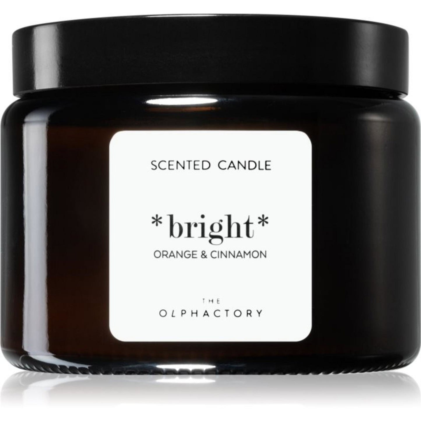The Olphactory, Bright Orange & Cinnamon, Orange, Scented Candle, 360 g