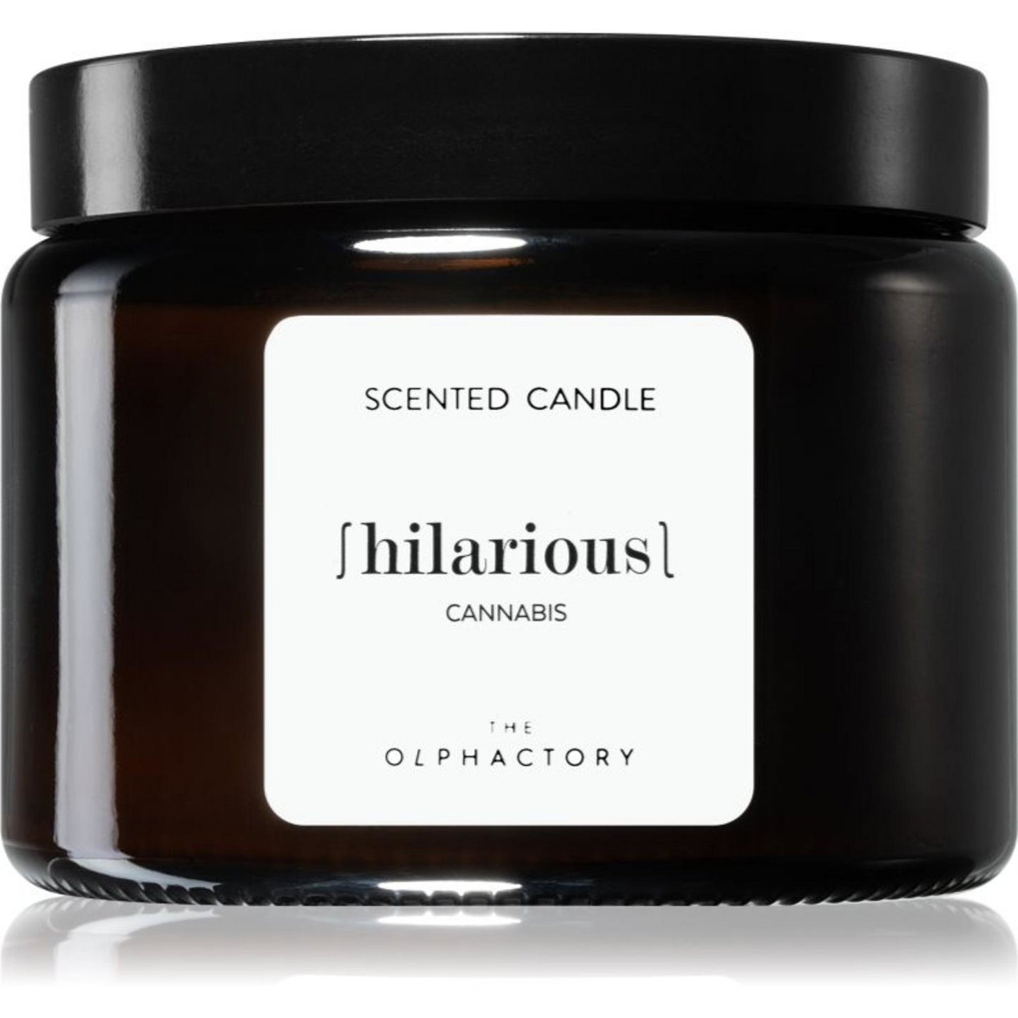 The Olphactory, Hilarious Cannabis, Cannabis, Scented Candle, 360 g
