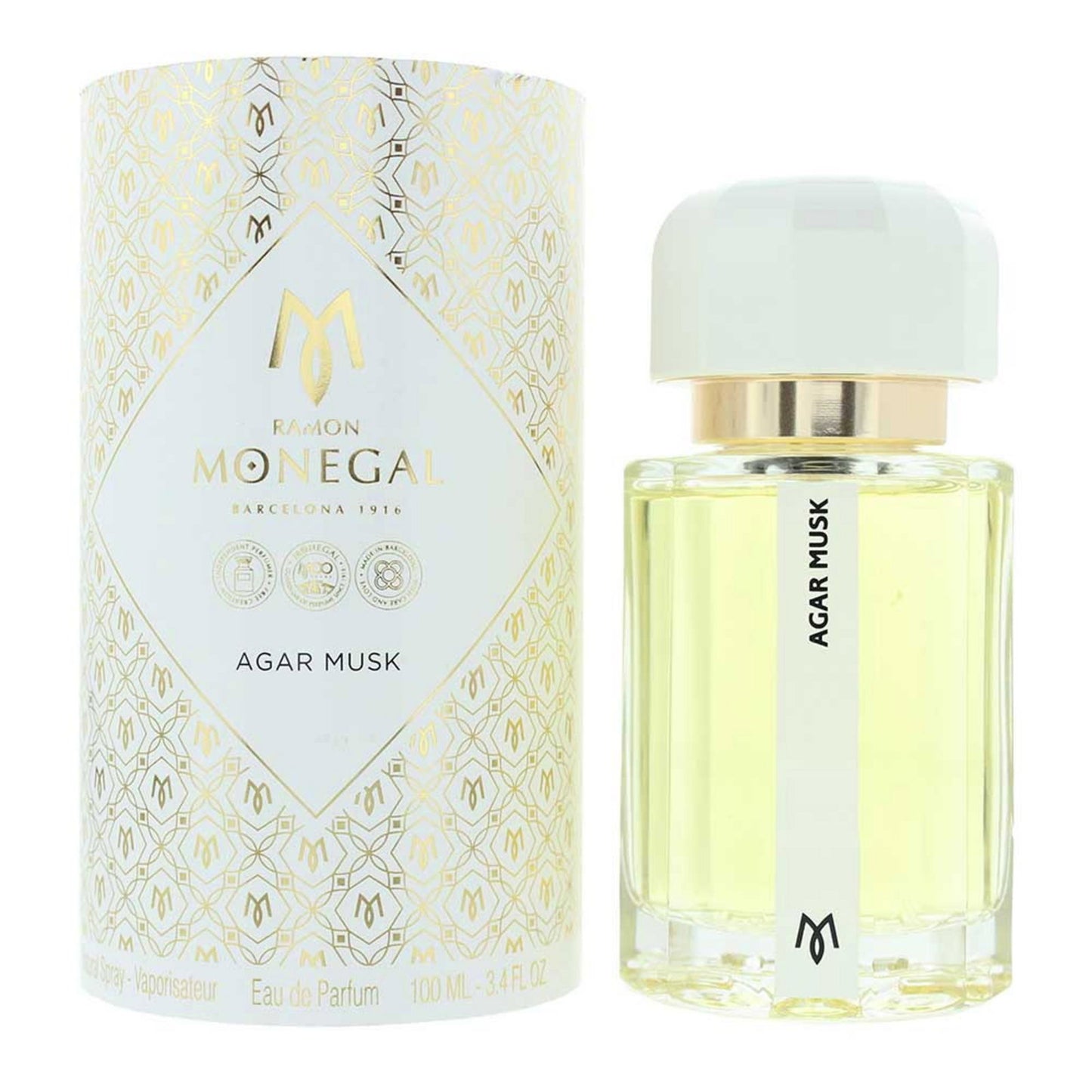 Ramon Monegal, Agar Musk, Eau De Parfum, Unisex, 100 ml