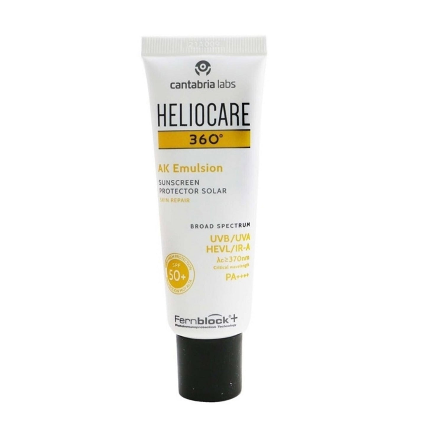 Cantabria Labs, Heliocare 360º, UV Protection, Daily, Emulsion, For Face, SPF50+, 50 ml