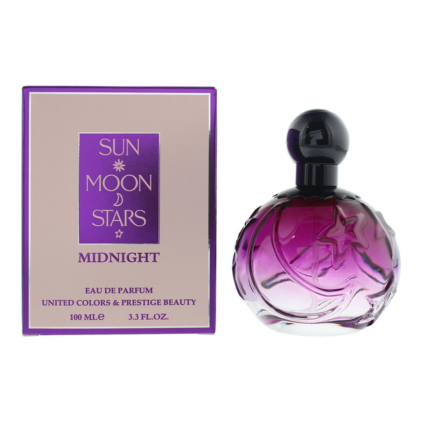 Benetton, Sun Moon Stars Midnight, Eau De Parfum, For Women, 100 ml