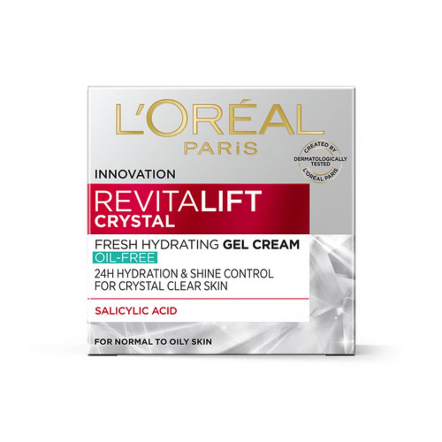 L'Oreal Paris, Revitalift Crystal, Hydrating, Gel Cream, For Face & Neck, 50 ml