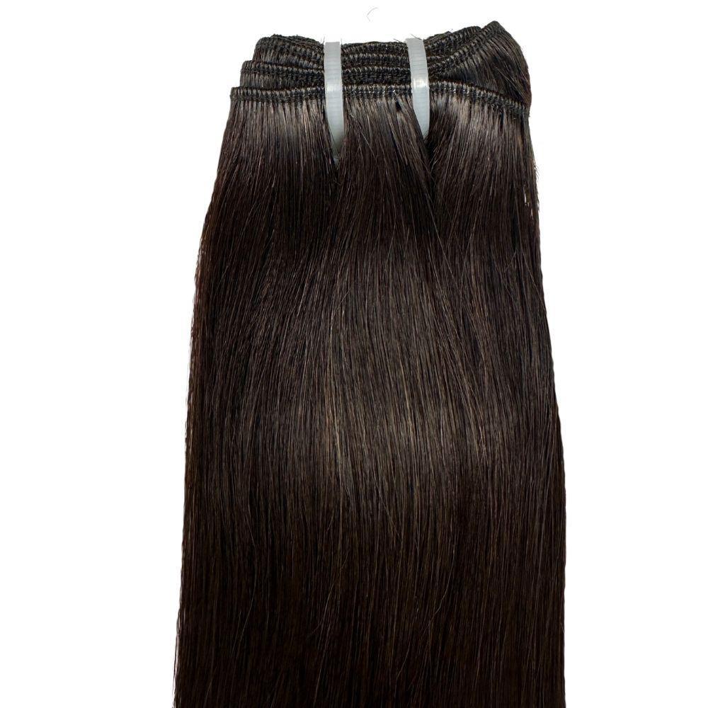 Raw Natural Black Straight 100% Human Hair Bundles Luxegan