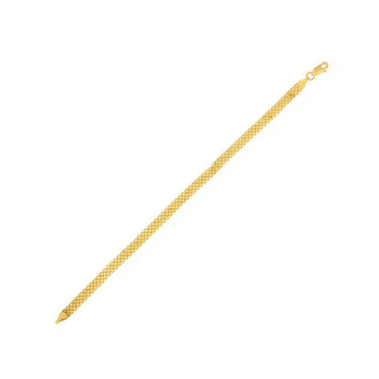 Cadena Bismark de Oro Amarillo de 14k (4.70 mm)
