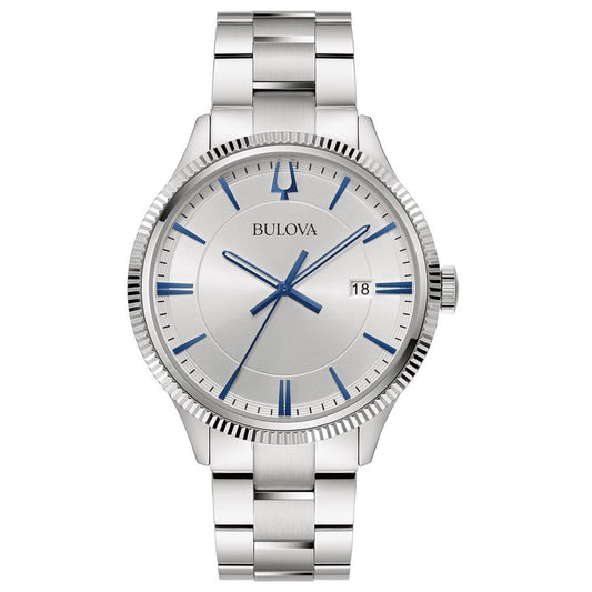 Bulova para hombre de acero inoxidable