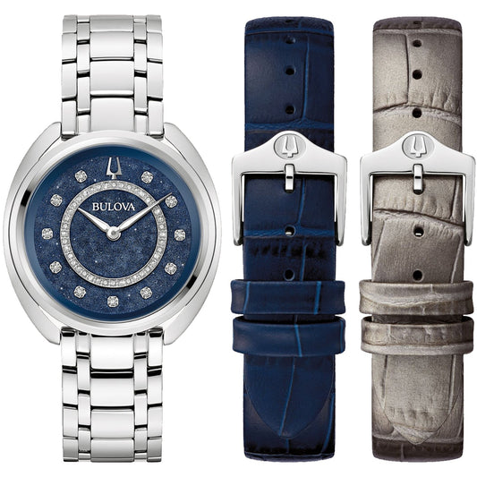 Bulova Reloj de pulsera Duality clásico para mujer
