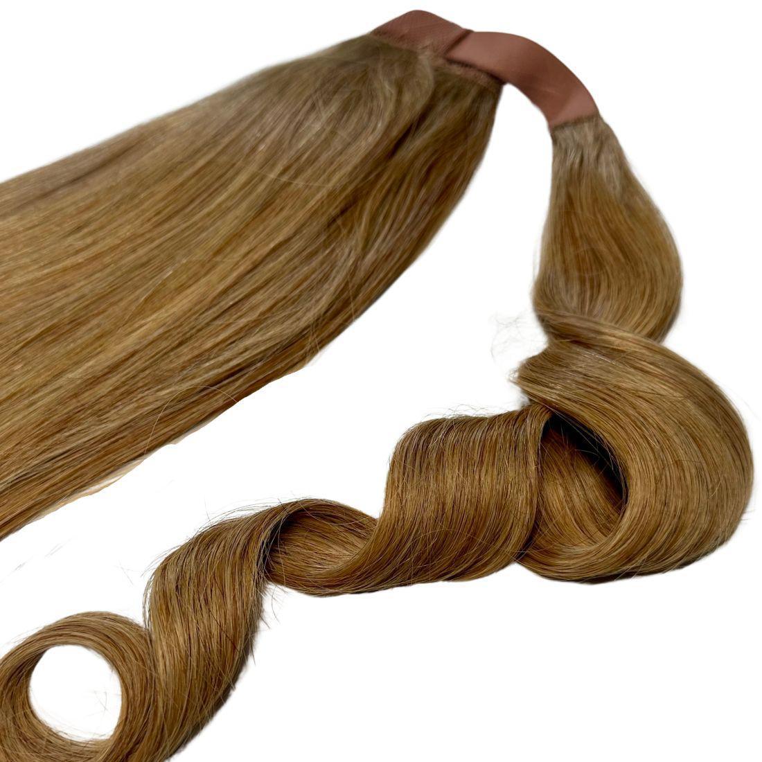 Honey Blonde 100% Human Hair Ponytail Extension Luxegan