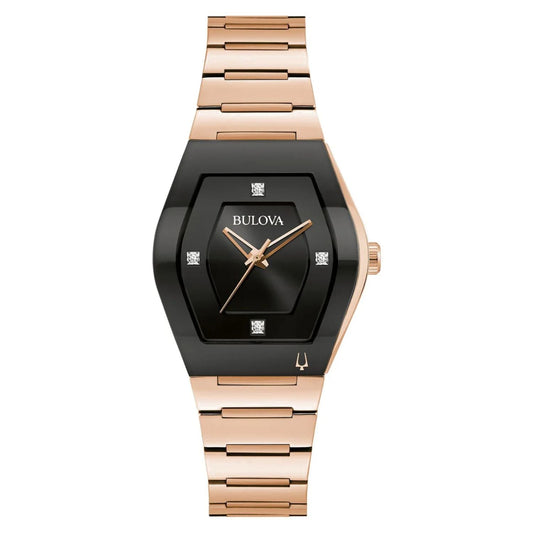 Bulova Gemini Rose para Mujer