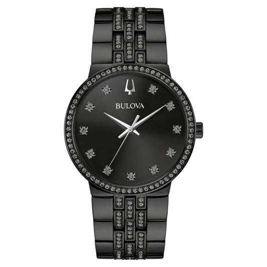 Bulova para hombre con gemas