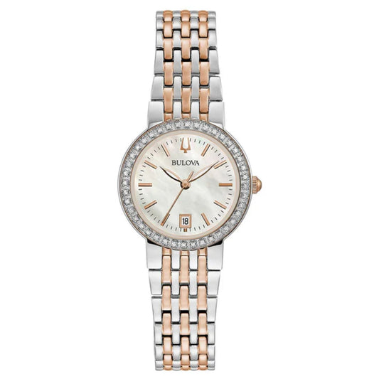 Bulova para Mujer con Diamantes