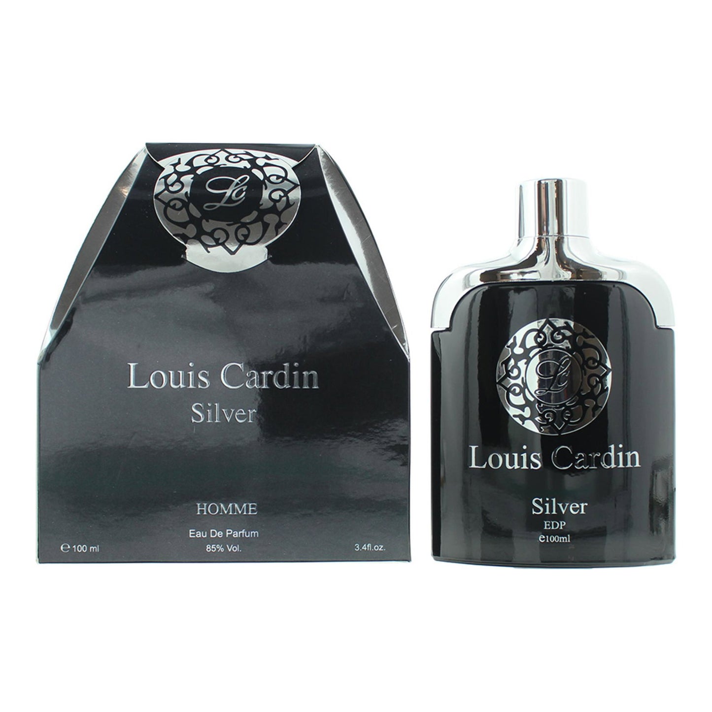 Louis Cardin, Silver, Eau De Parfum, For Men, 100 ml