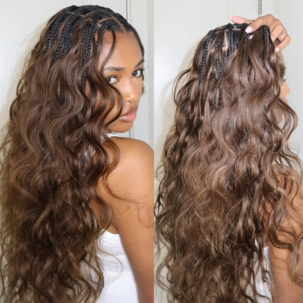Body Wave Miracle Knots Crochet Human Hair Extensions – Boho Braids Feather Crochet Hair 100% - view 4
