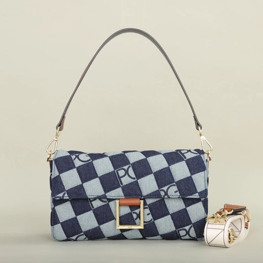 Luxury Brand Design Bright Ladies Crossbody Bag | New Exquisite High Quality Hot Selling Fashion Commuter Bag Luxegan