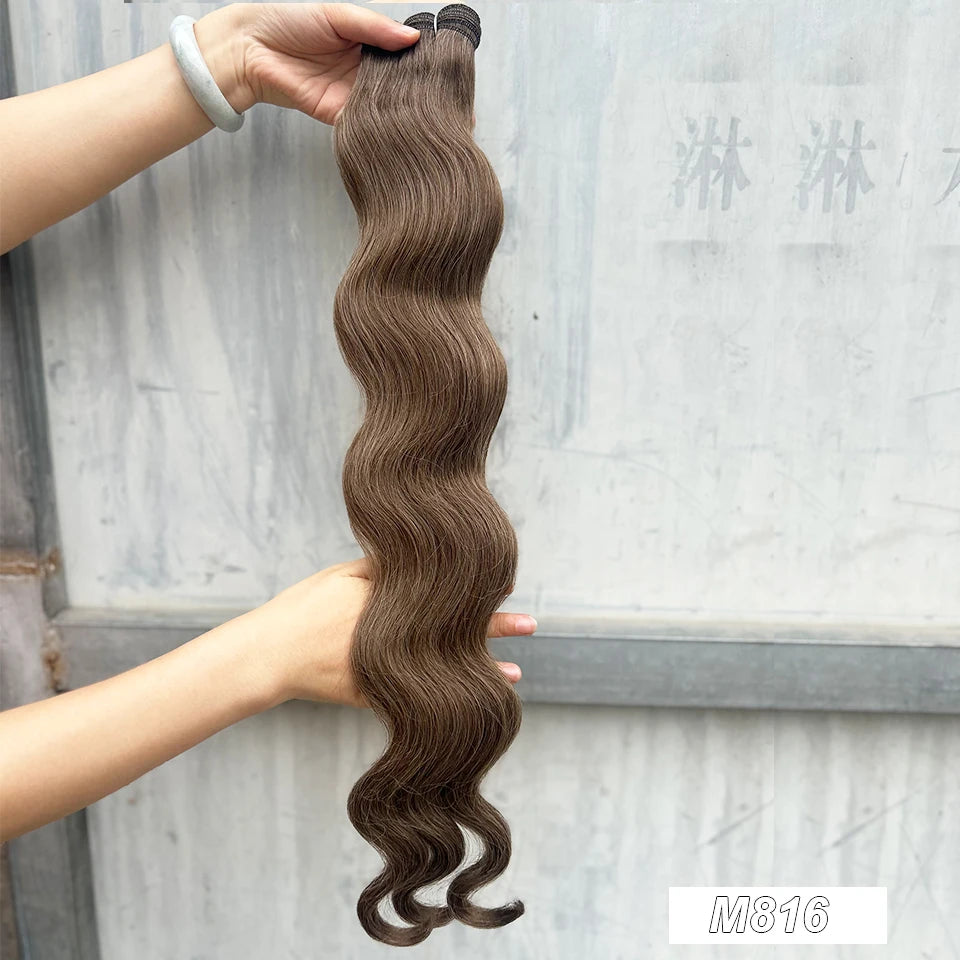 26–30 Inch Synthetic Body Wave Hair Weave Bundles | 150g–200g