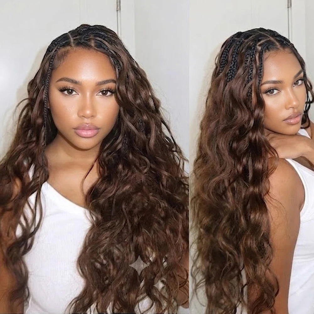 Body Wave Human Hair Crochet Extensions | 10–24 Inch Luxegan