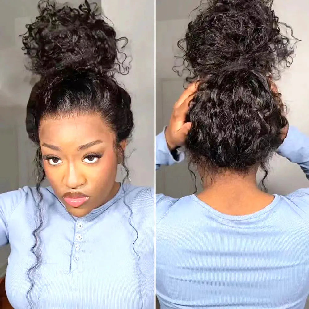 360 HD Lace Front Wig | Deep Wave | Glueless | Pre-Plucked | Brazilian Remy Hair