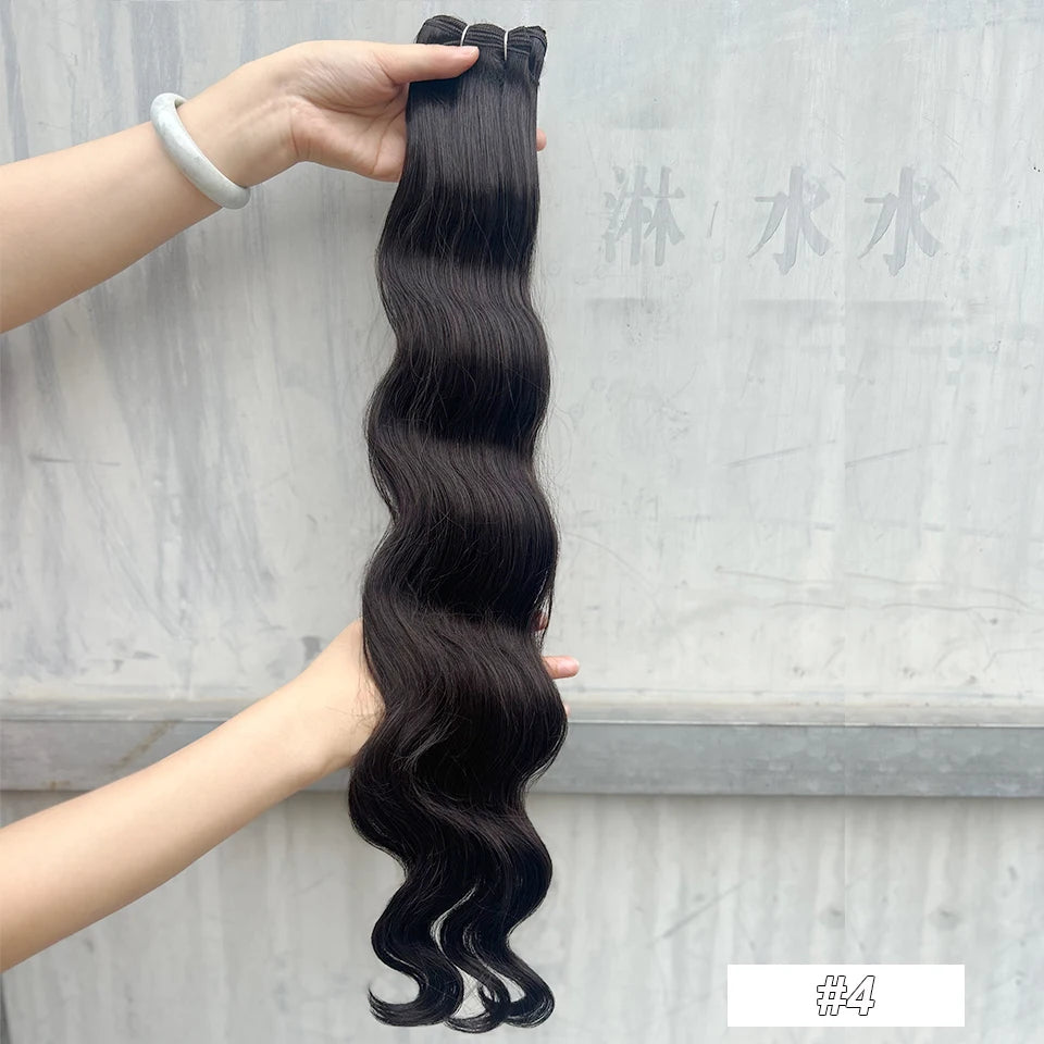High-Temperature Synthetic Body Wave Hair Extensions – 26 & 30 Inch | Piano & Ombre Colors - view 21