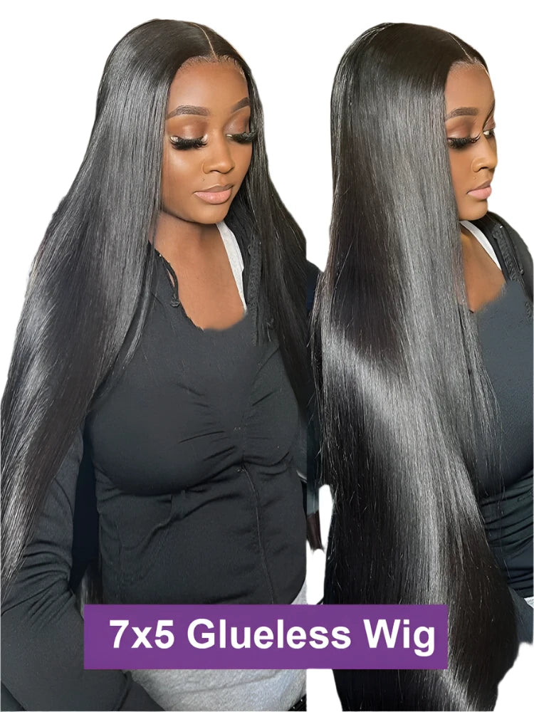 Wear and Go Bone Straight Human Hair Wig