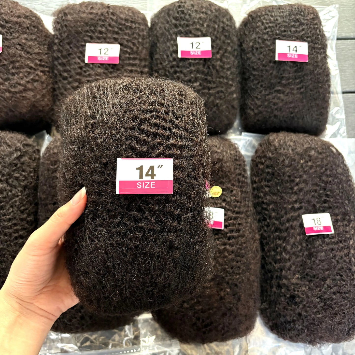 4C Afro Kinky Human Hair Bulk – 100% Raw Peruvian Hair for Locs, Twists & Braids