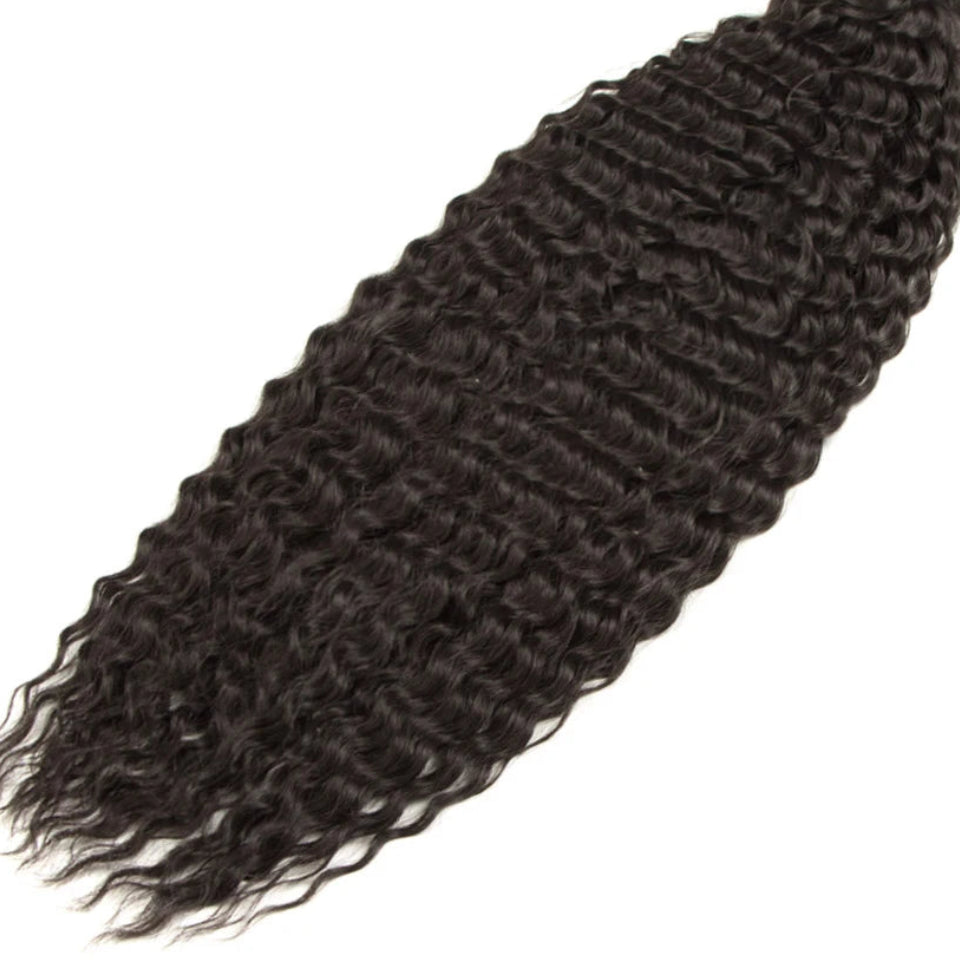 Ariel Curl Water Wave Crochet Hair | Sophisticated 22-Inch Synthetic Braiding Extensions | Elegant "High Temperature Fiber" Water Twist | "Dignified" Ombre Blonde &amp; Pink Tones for Radiant Versatile Styling Luxegan