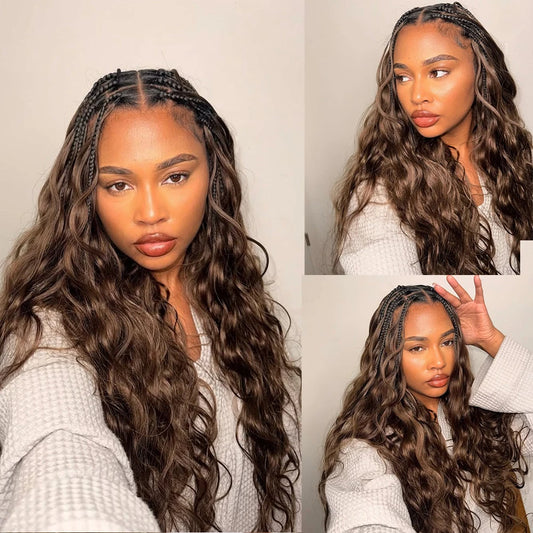 Body Wave Miracle Knots Crochet Human Hair Extensions – Boho Braids Feather Crochet Hair 100% - view 2