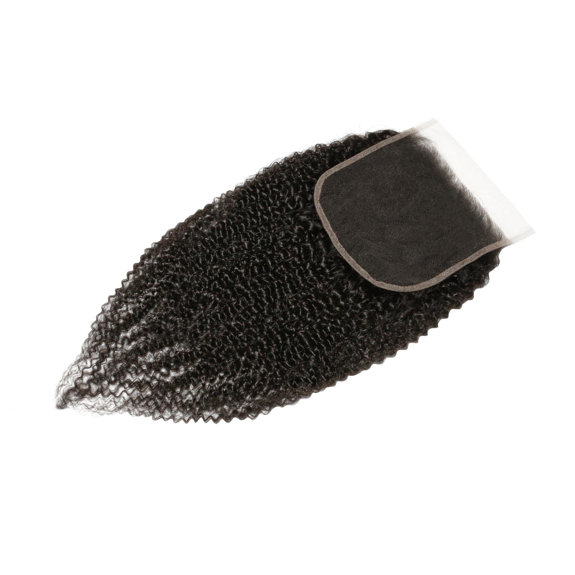 Afro Kinky 6x6 HD Lace Human Hair Closure Luxegan