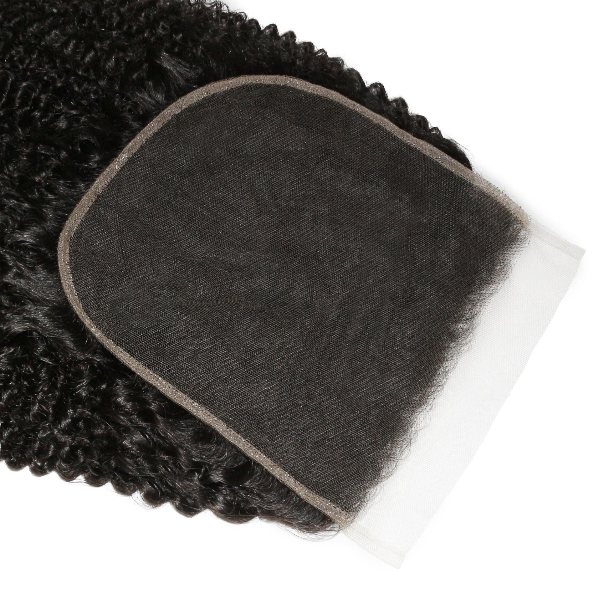 Afro Kinky 7x7 HD Lace Human Hair Closure Luxegan