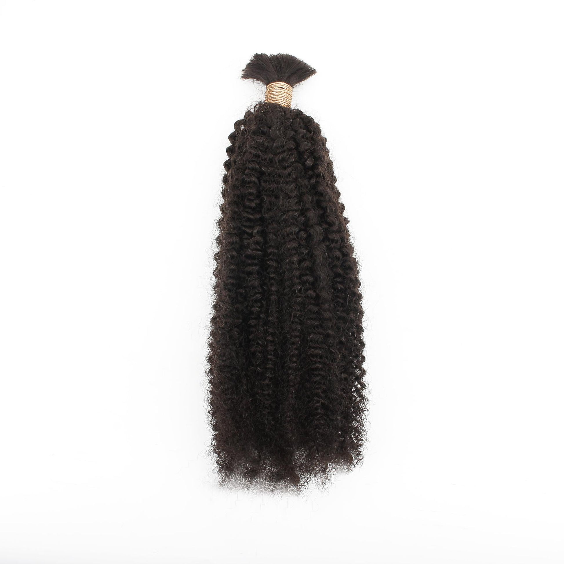 Afro Kinky Bulk 100% Human Braiding Hair Luxegan