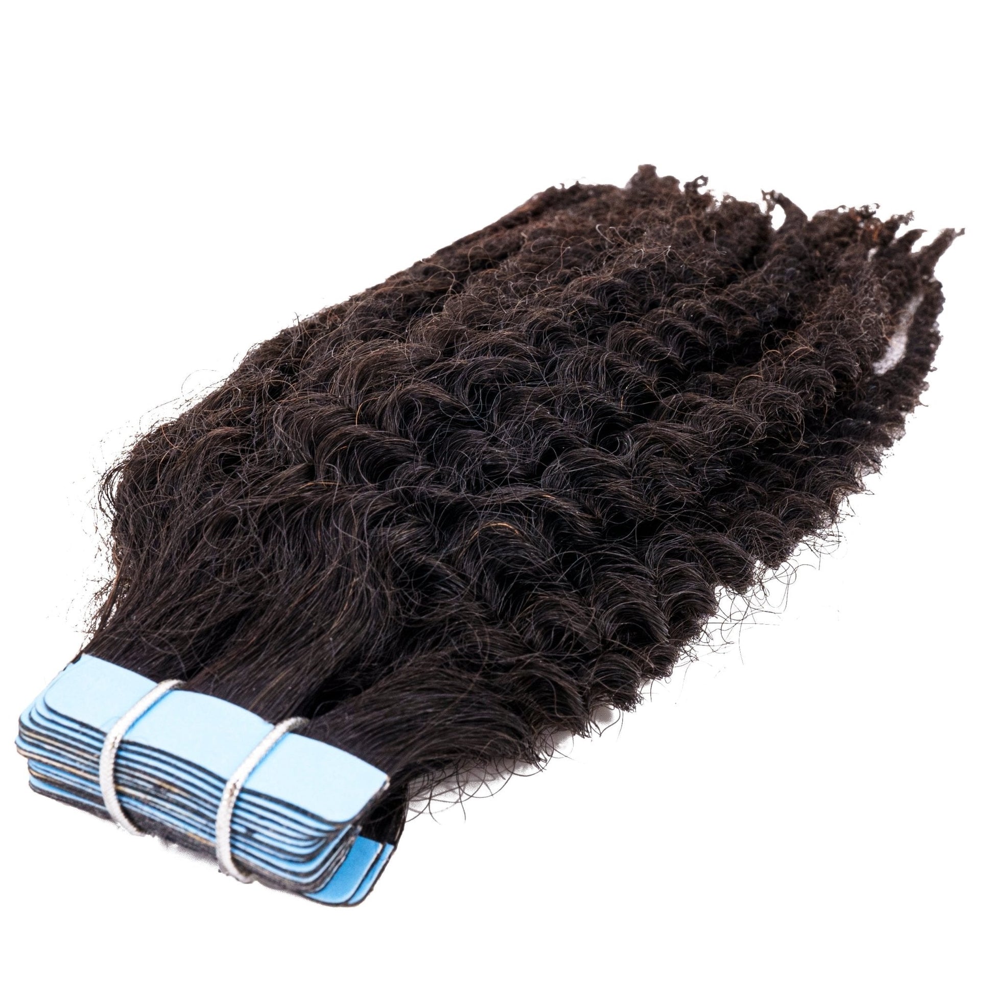 Afro Kinky Coily 100% Human Hair Tape In Extensions Luxegan