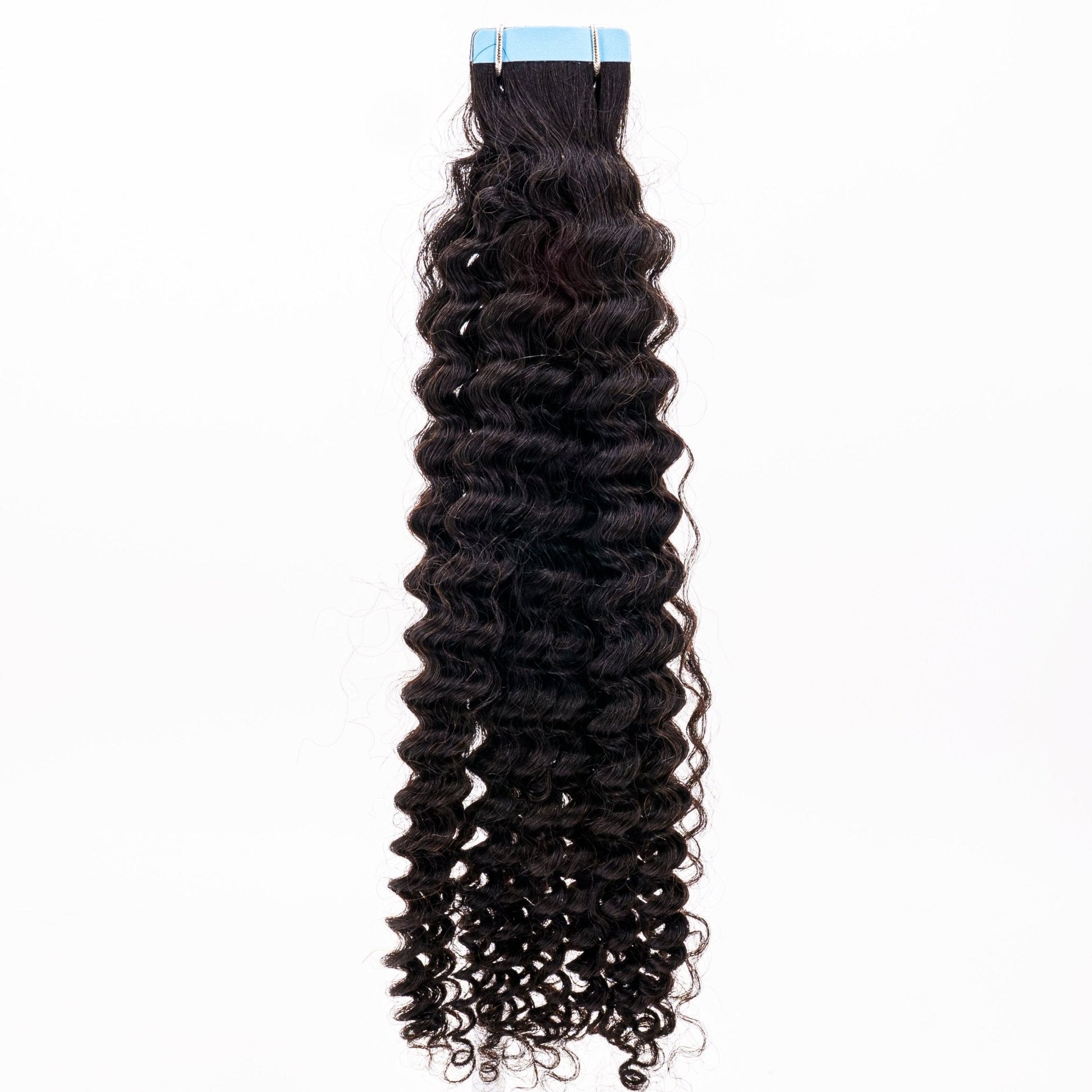 Afro Kinky Curly 100% Human Hair Tape In Extensions Luxegan